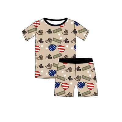 Combat Children 2-Piece Bamboo Sleep Set