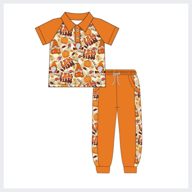 Fall Vibes Boy 2-Piece Set