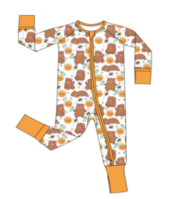 Honey Bear Bamboo Sleepy