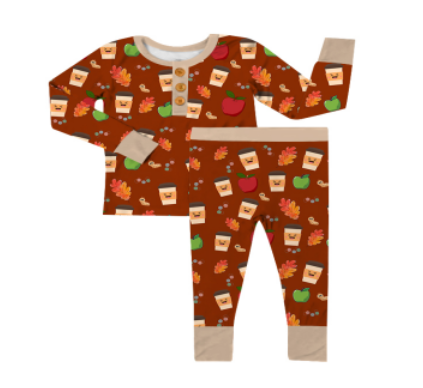Latte 2pc Bamboo Sleepy