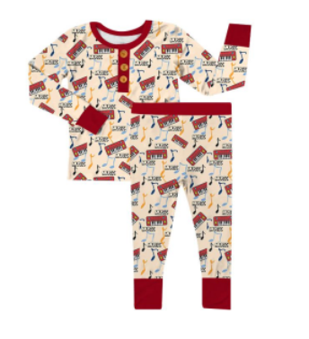 Piano Man 2pc Bamboo Sleepy