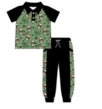 Cool Santa 2pc Boys Outfit